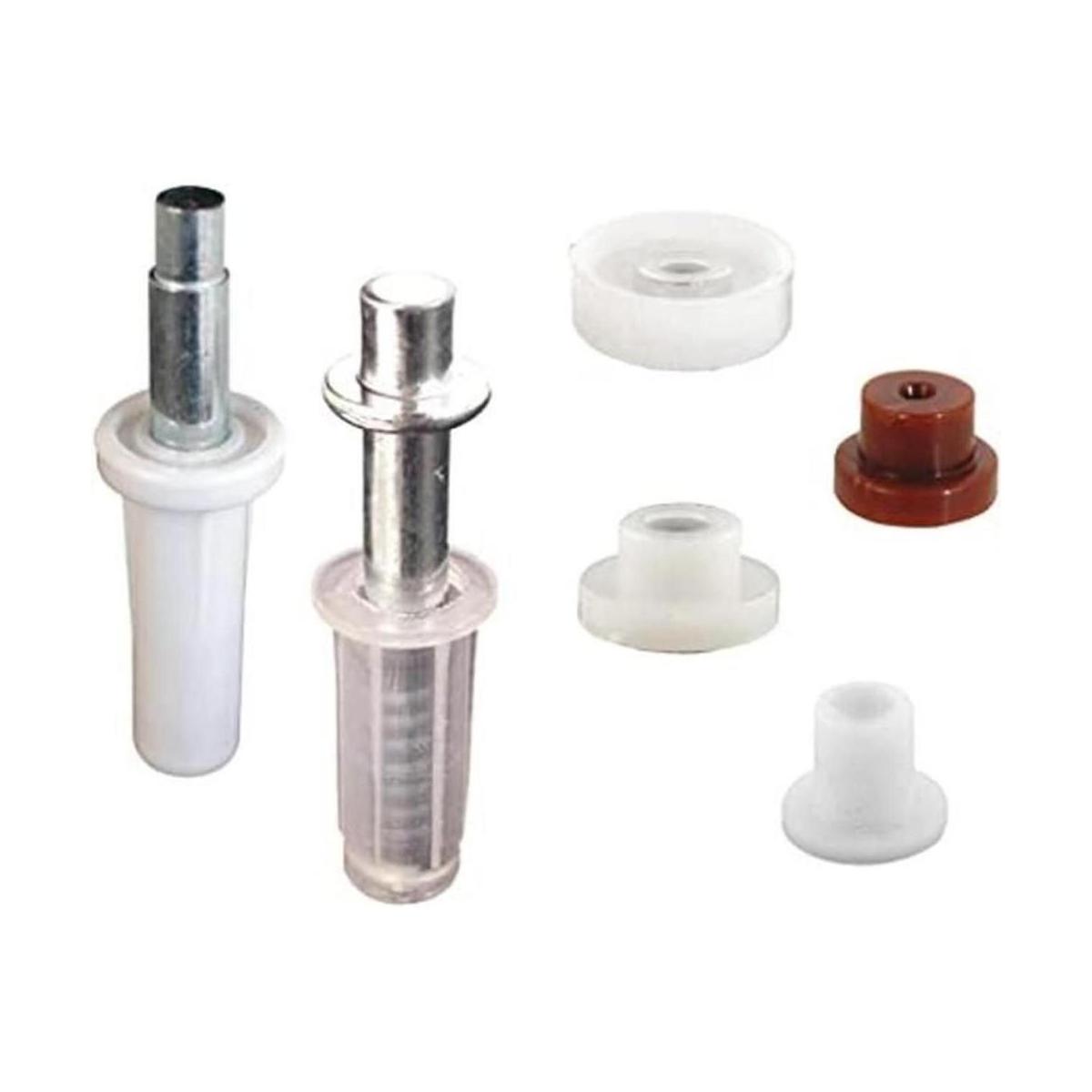 Kit de guía de puerta biplegable