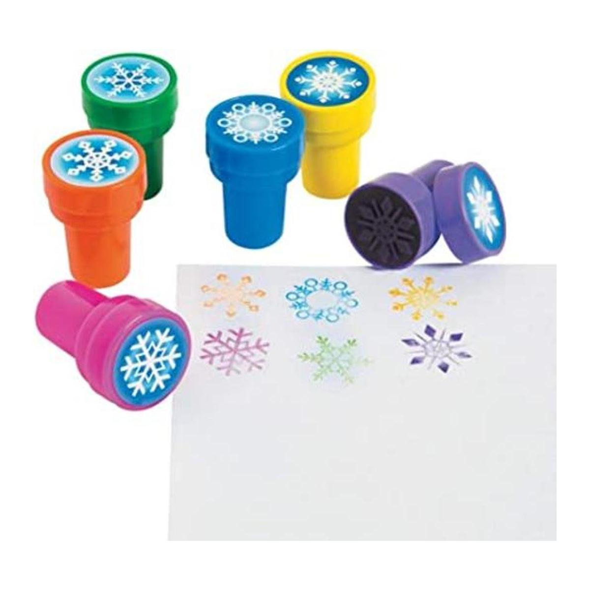 Sellos de copo de nieve