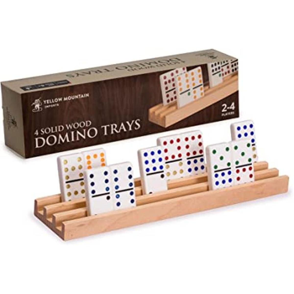 Soportes de Madera para Dominó