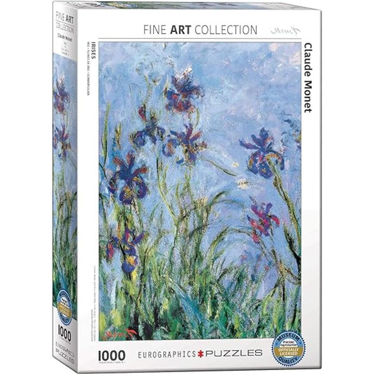 Rompecabezas Eurographics de lirios de Claude Monet