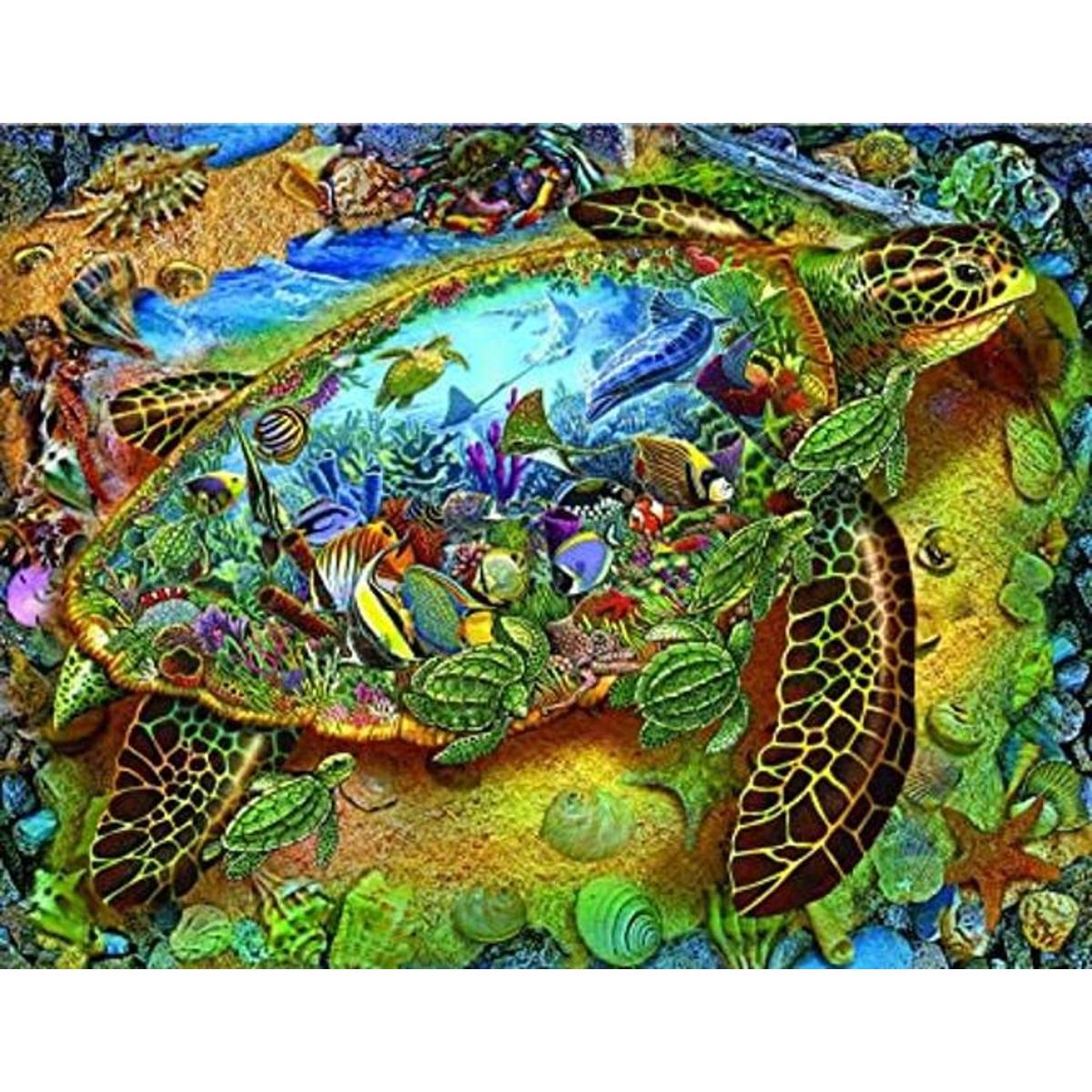 Puzzle de tortuga marina