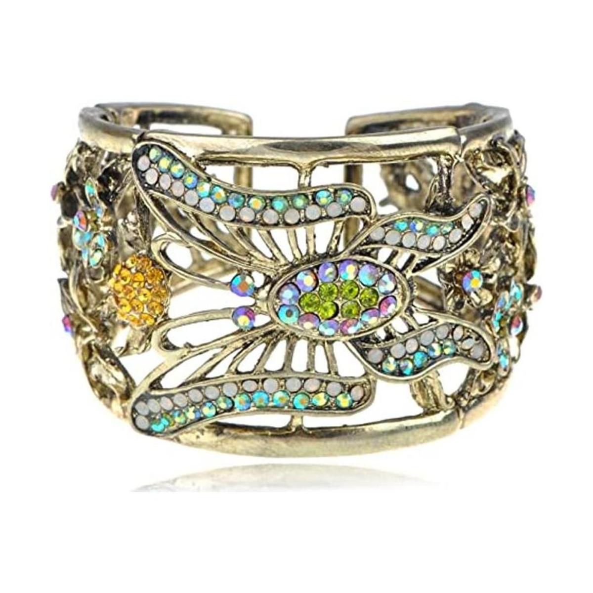 Pulsera de mariposa multicolor