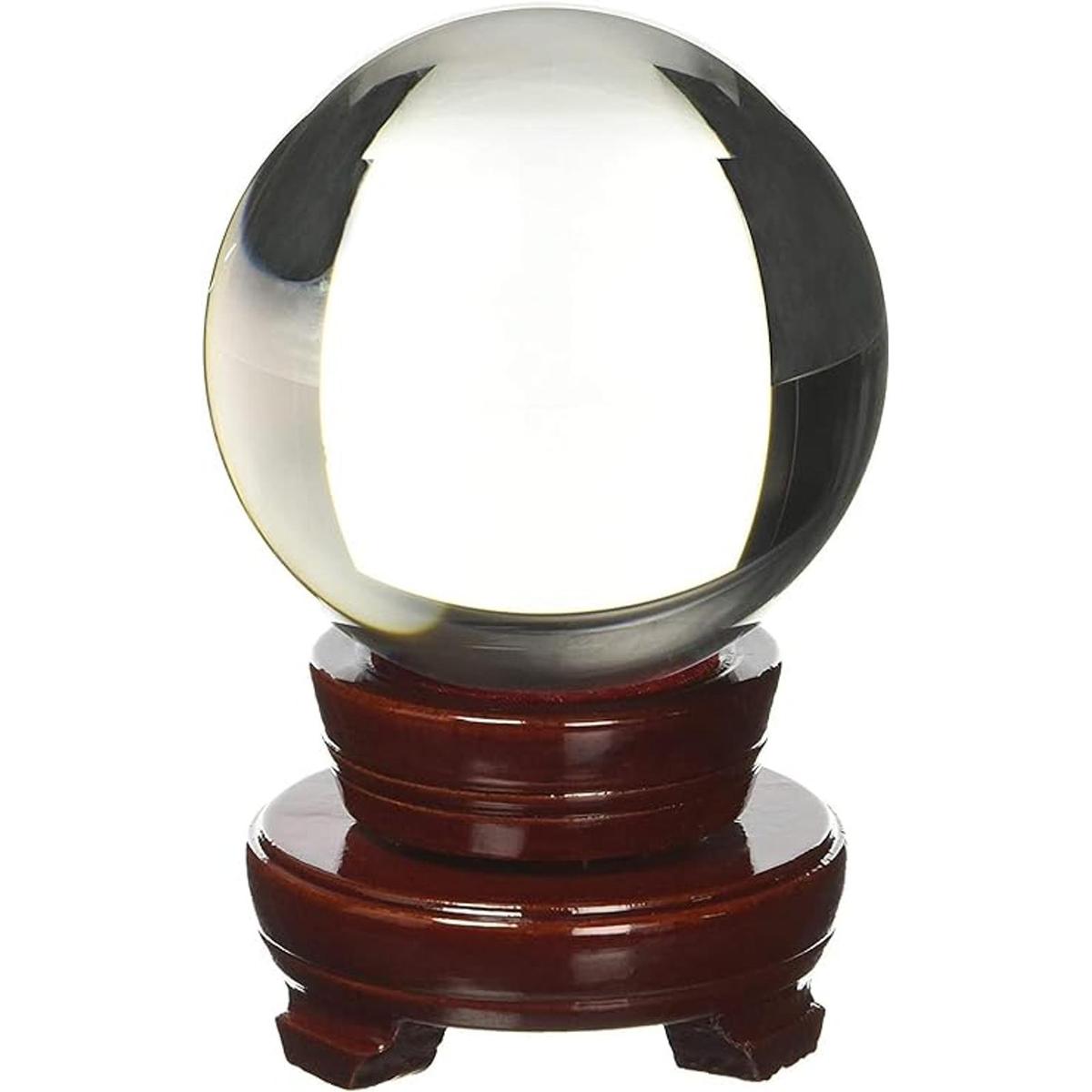 Bola de cristal para meditación