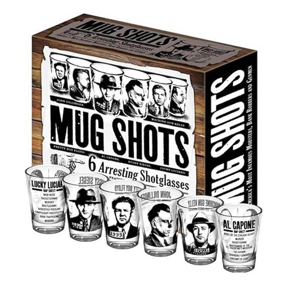 Vasos de chupito gángster