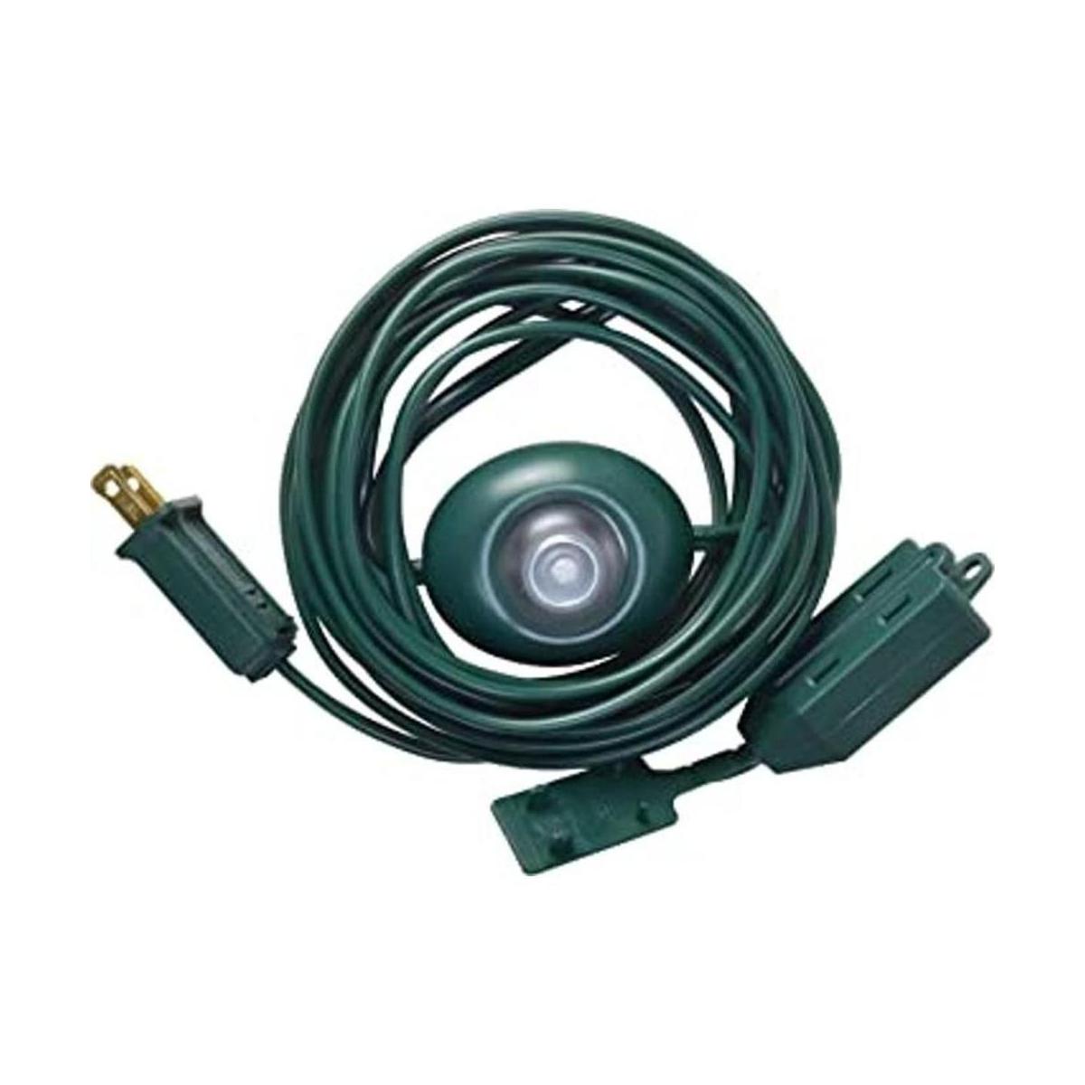 Alargador eléctrico con interruptor y luz