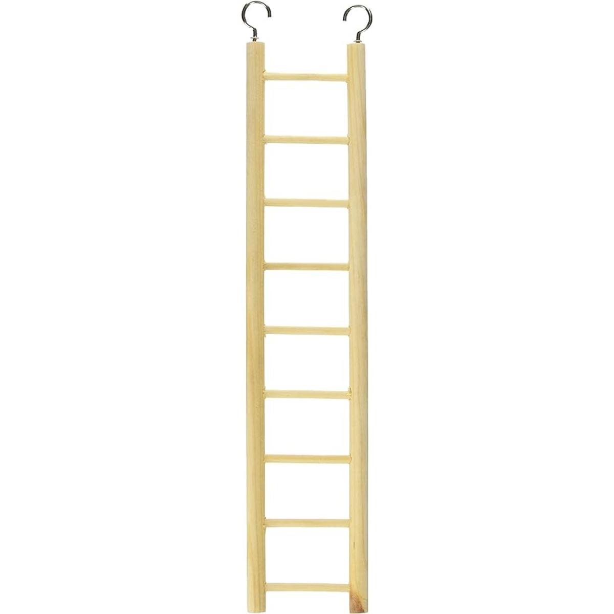 Escalera de madera para pájaros