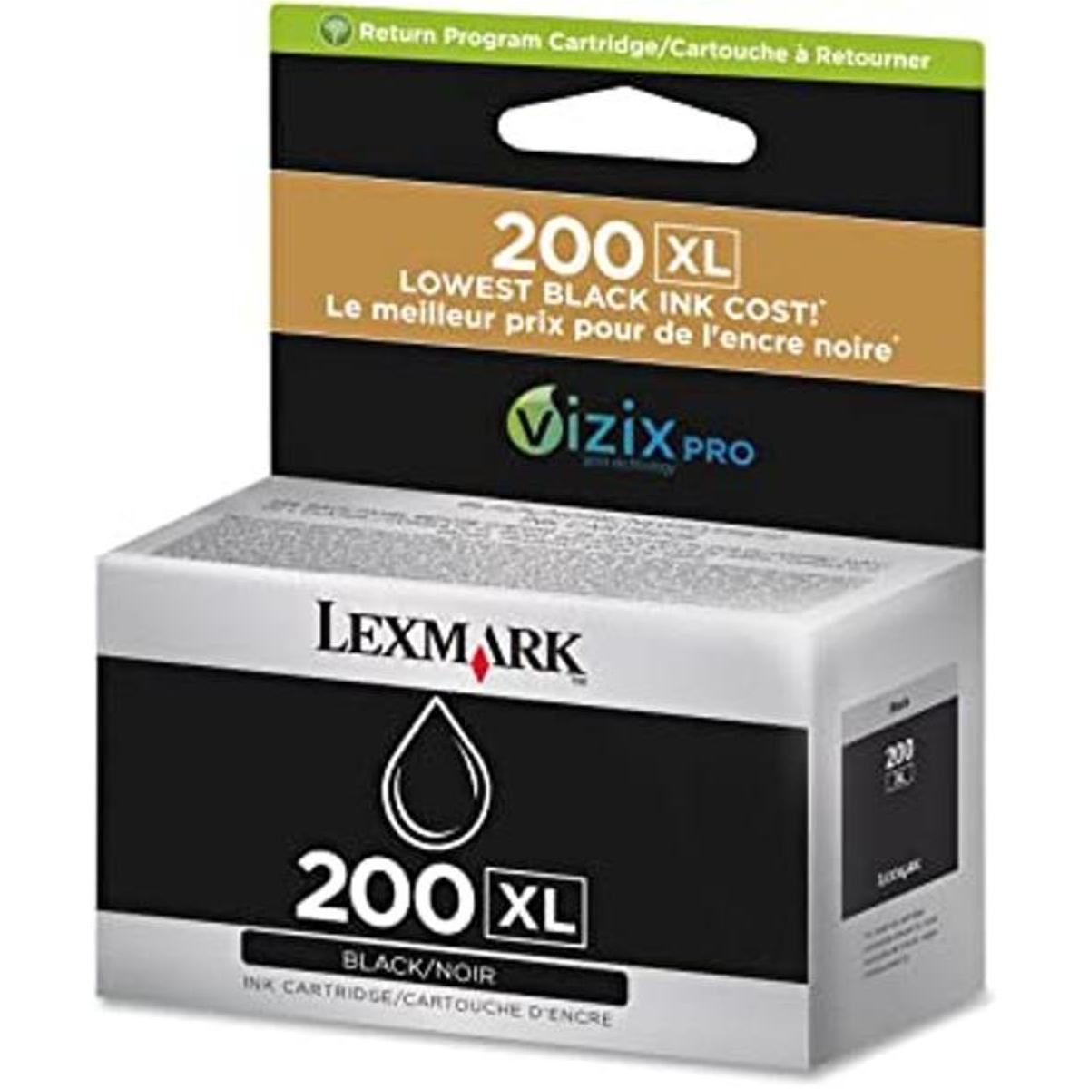 Lexmark 200XL Negra cartucho