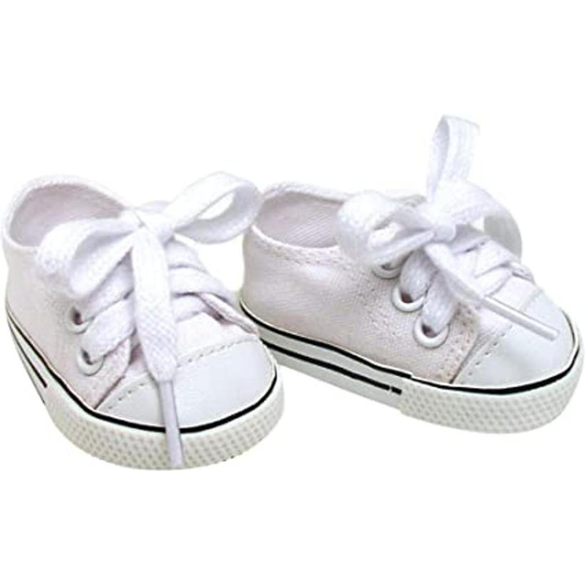Zapatillas blancas para muñecas