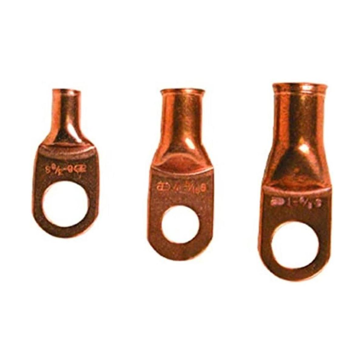 Conector de terminal de anillo de cobre