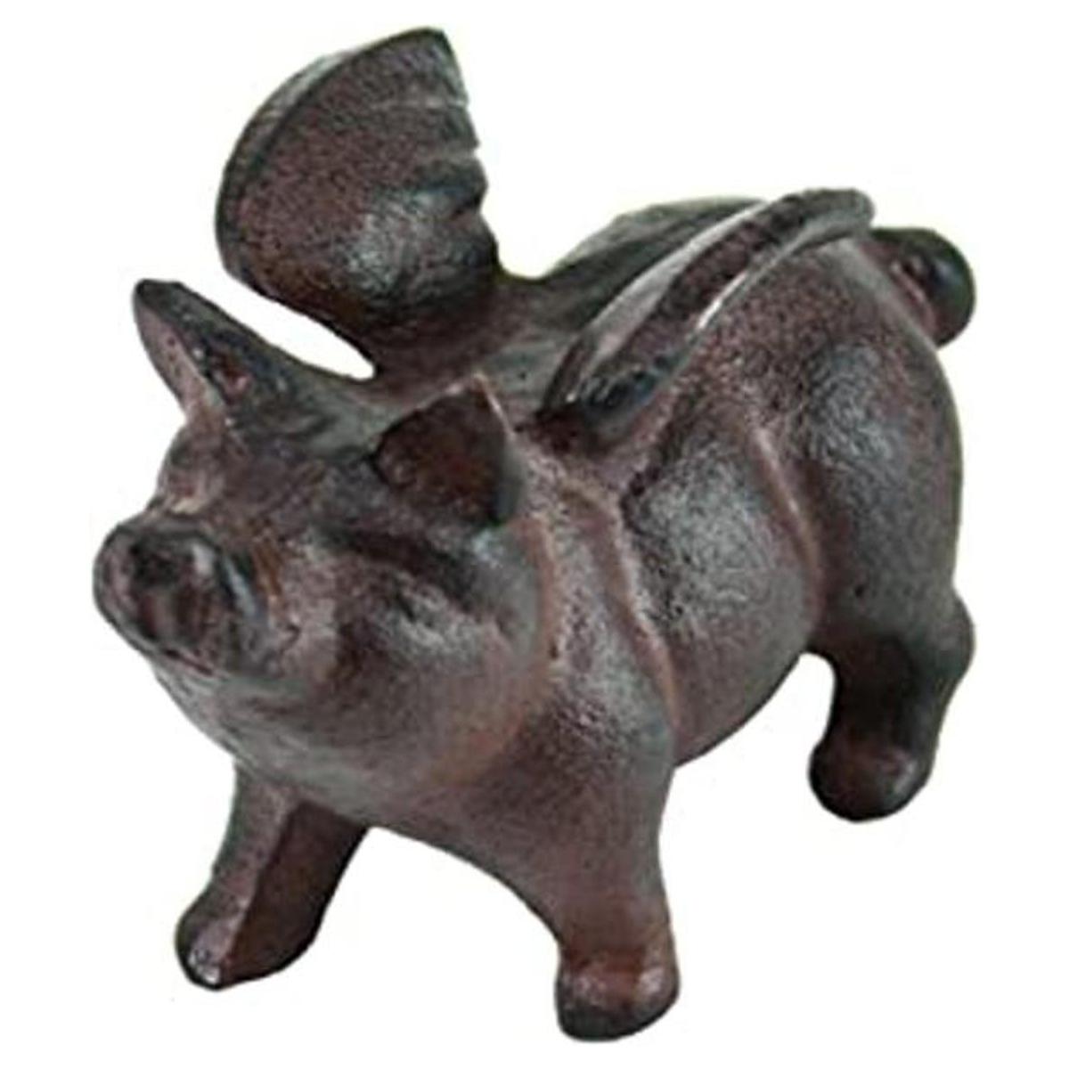 Pisapapeles de cerdo con alas