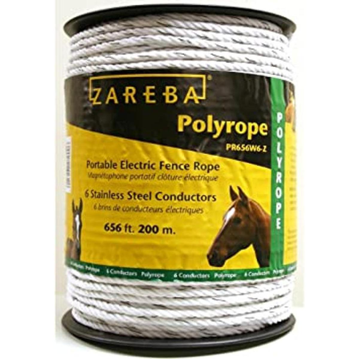 Zareba Polyrope 656.2 foot electric fence