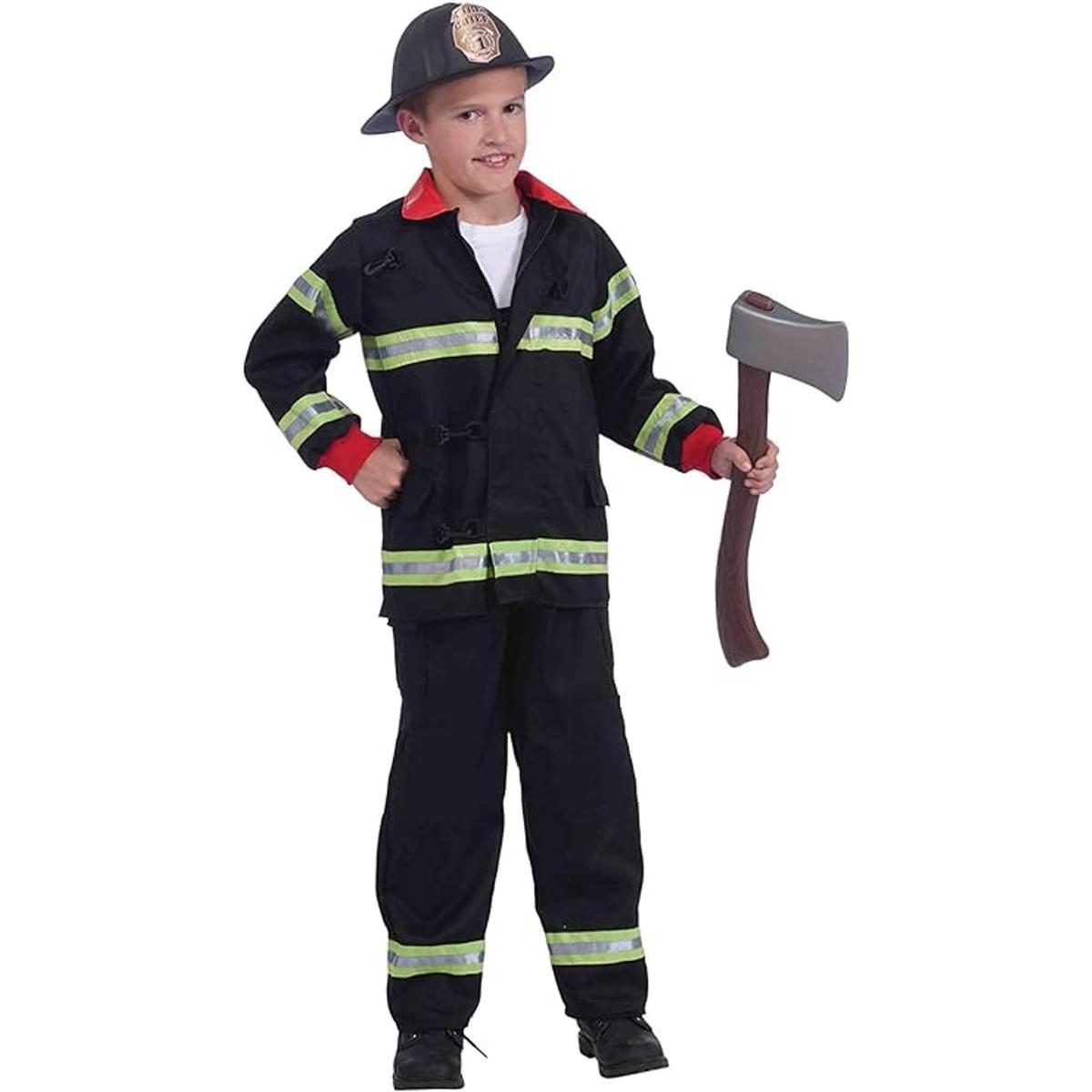 disfraz de bombero para niños