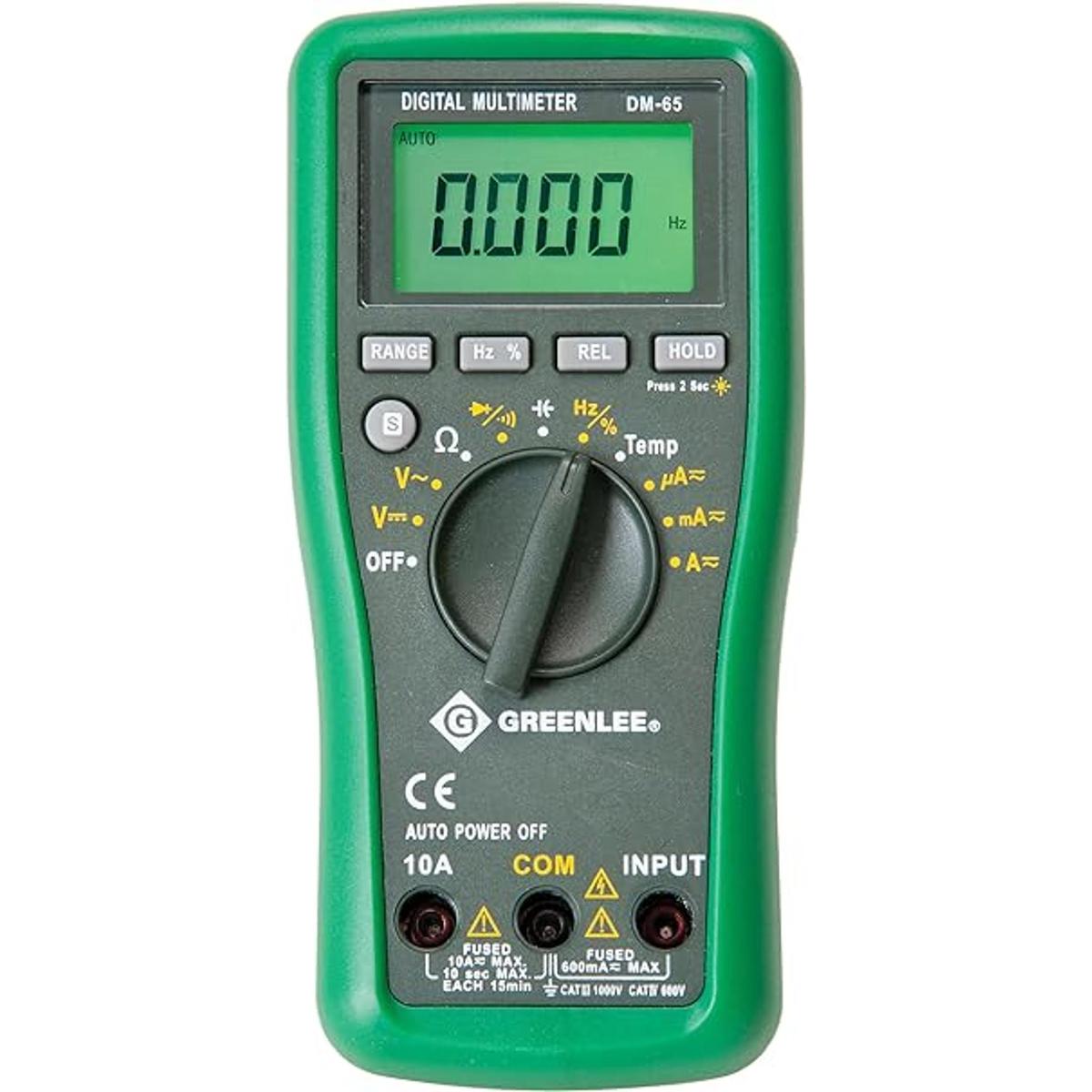 Greenlee Dmm 1000V AcDC 10A