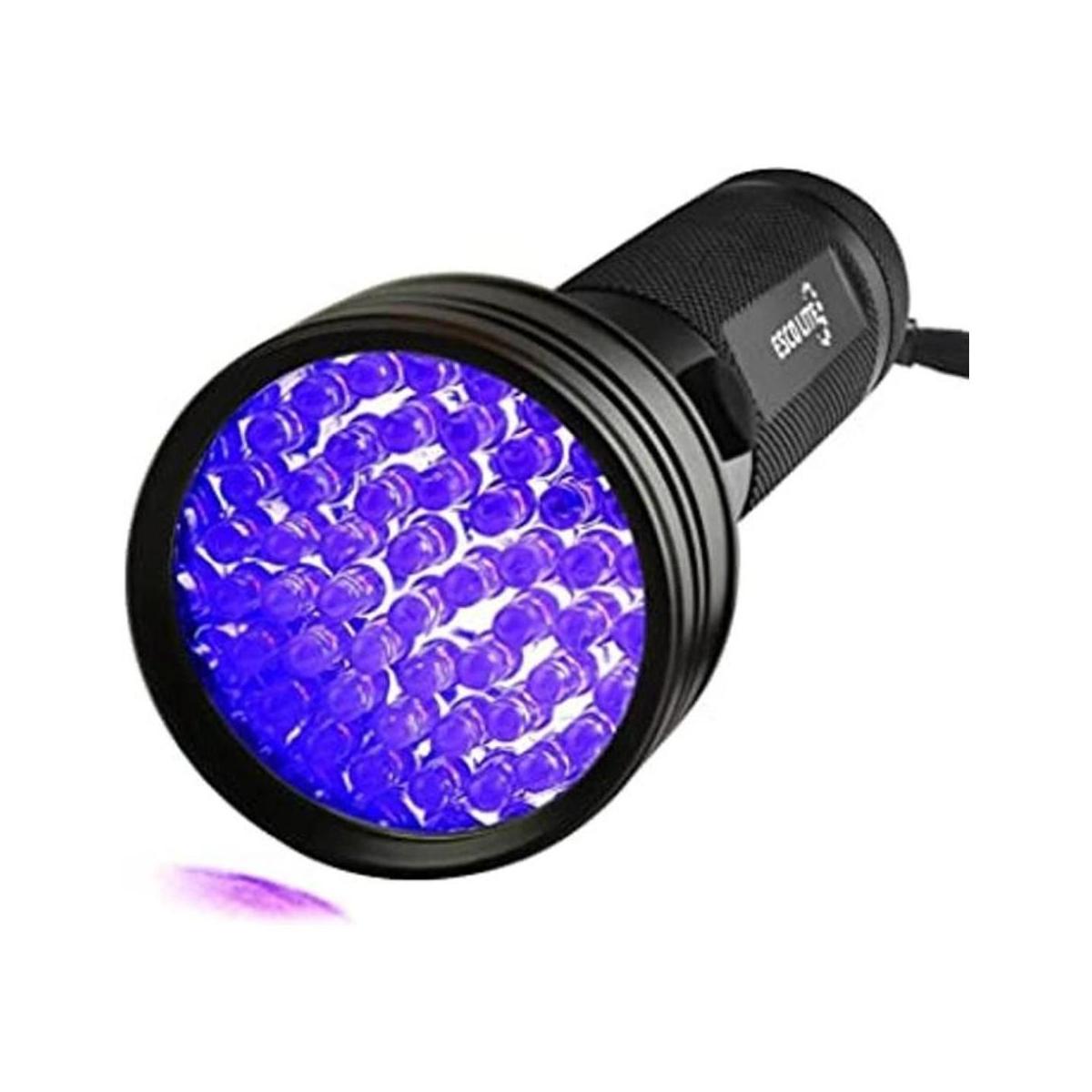 Linterna UV de luz negra