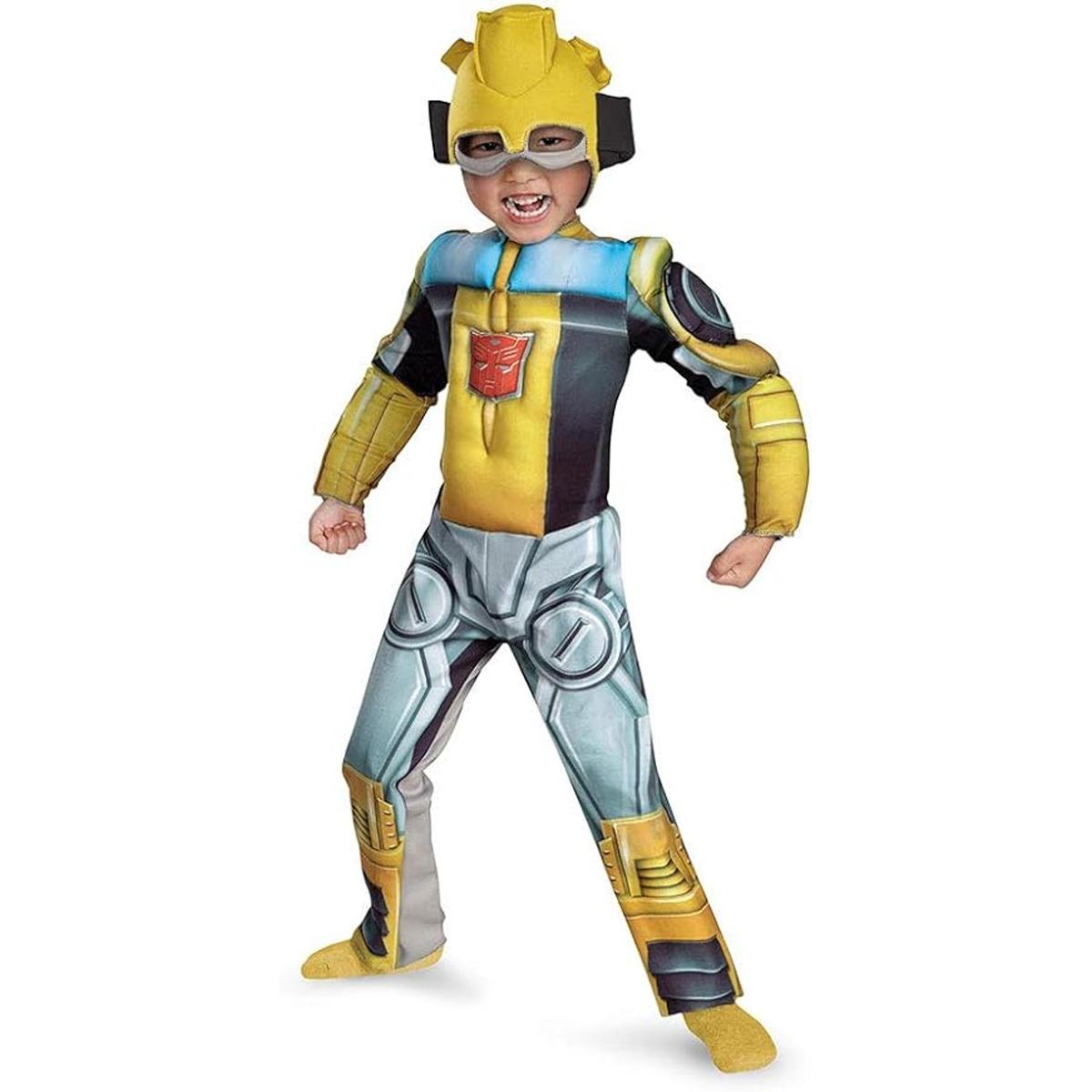 Disfraz de robot BumbleBee para niños