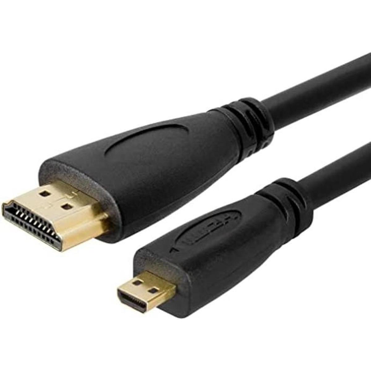 Adaptador de cable micro HDMI macho a macho