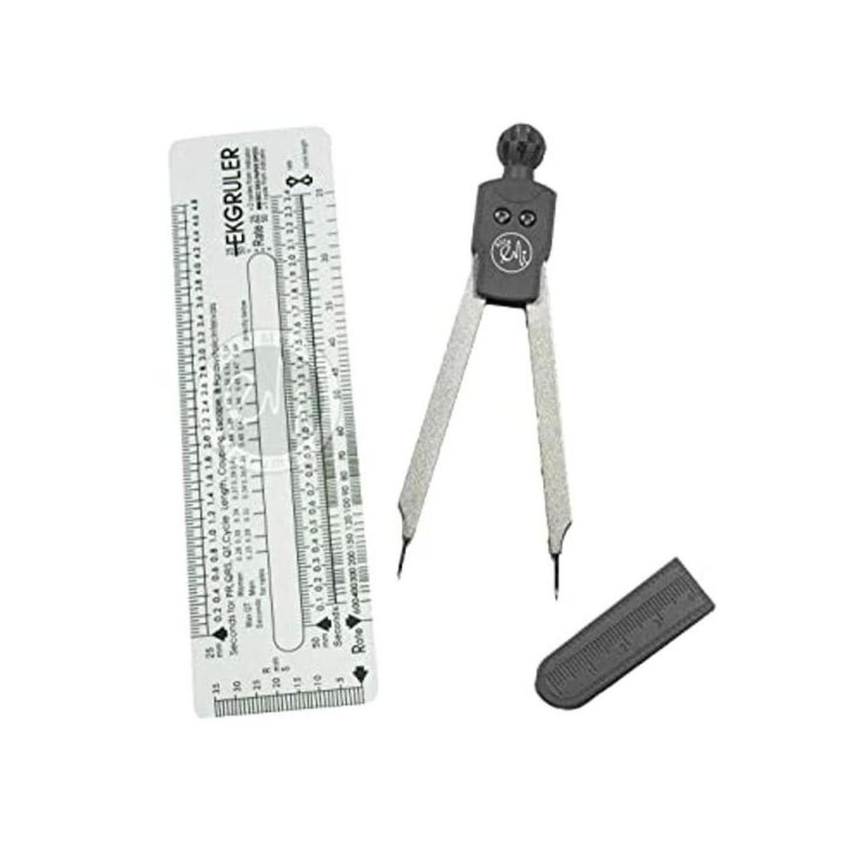 Scrubsmart, calibrador y regla para electrocardiogramas EKG