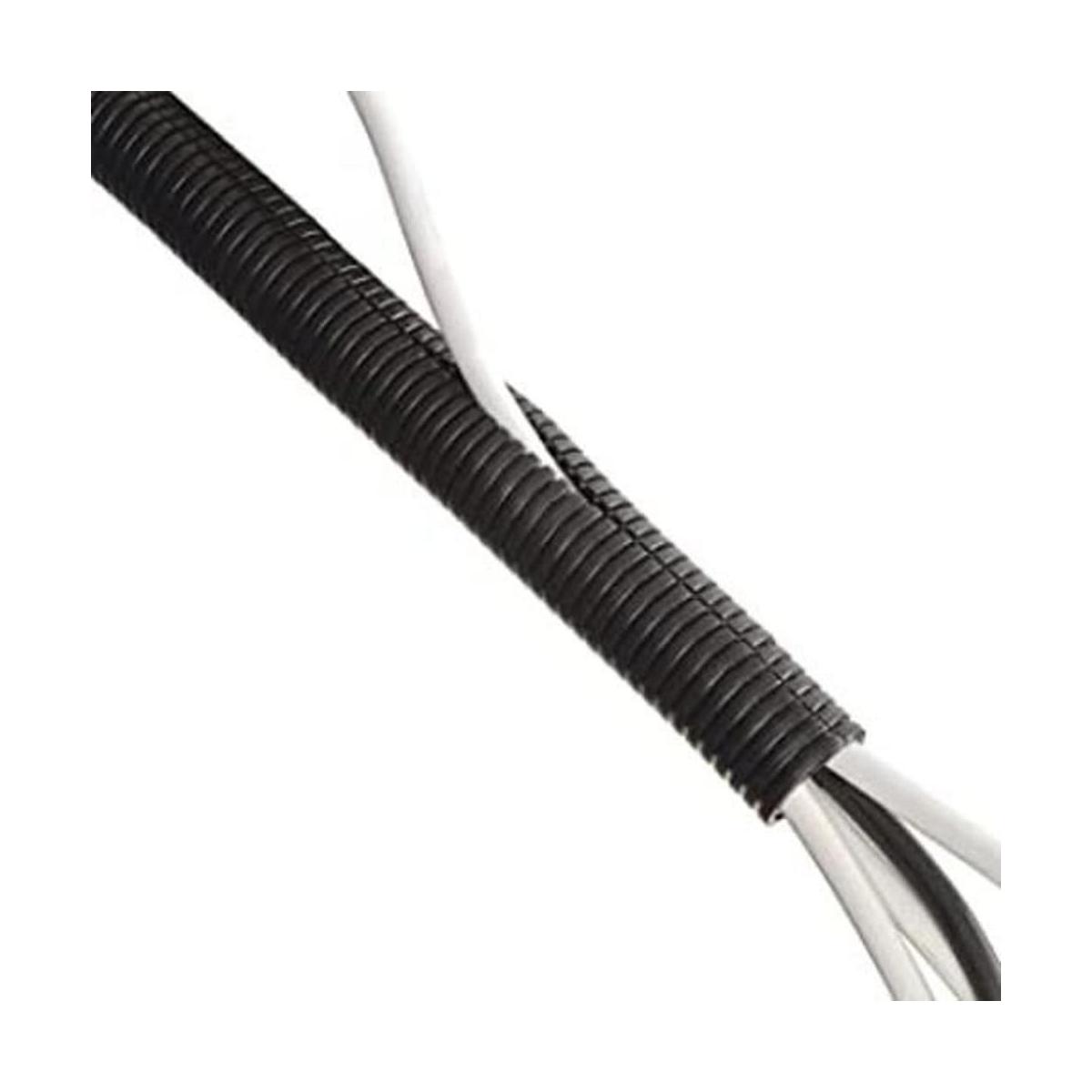 DLine Tubo de cable negro