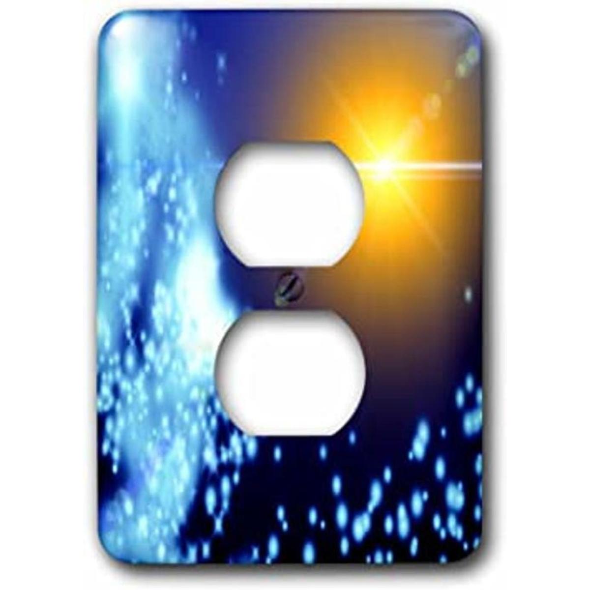 Interruptor de luz 3dRose Cosmic Sol