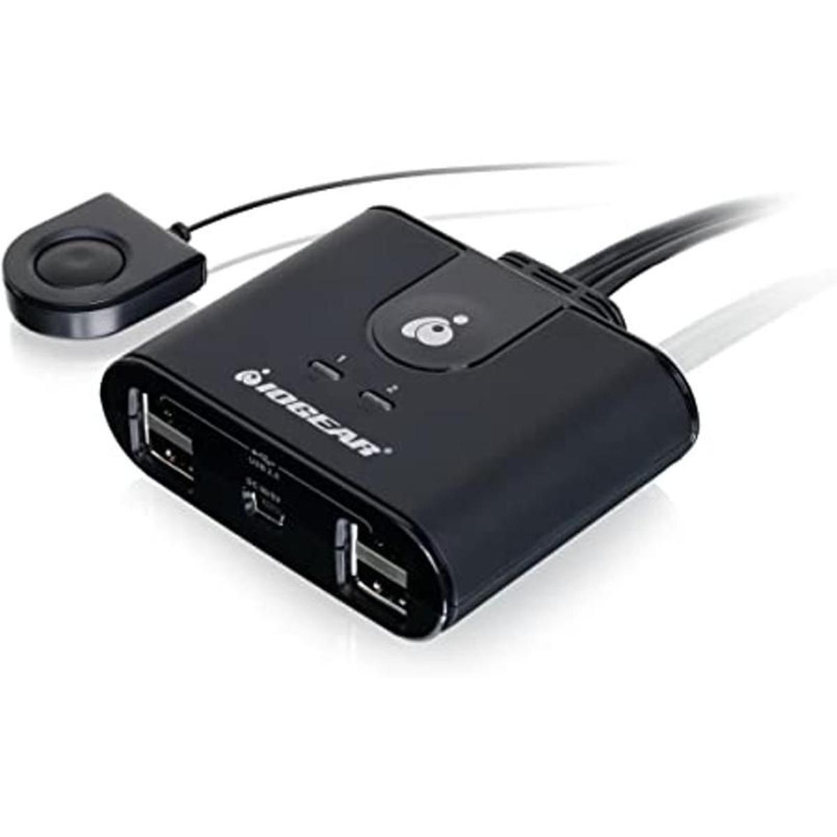 IOGEAR USB 2.0 2x4 Peripheral Switching Hub