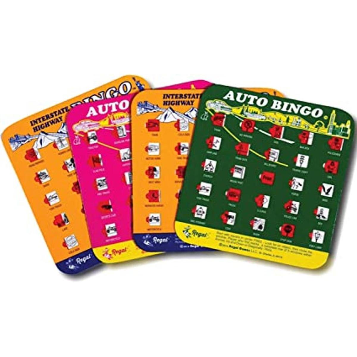 Juego de bingo de viaje