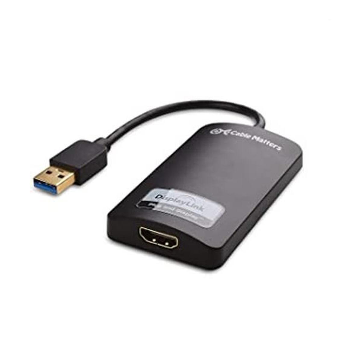 adaptador HDMI a USB
