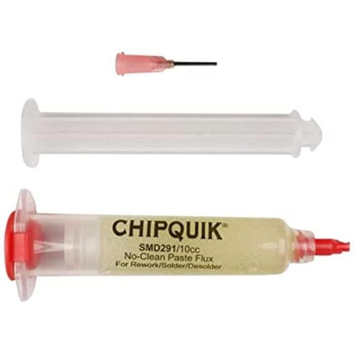 Chipquik Flujo de tachuela sin limpieza