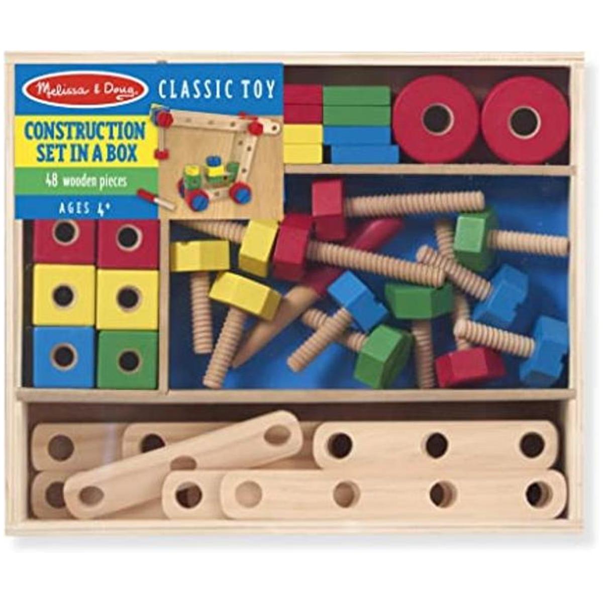 Kit de construcción de madera Melissa y Doug
