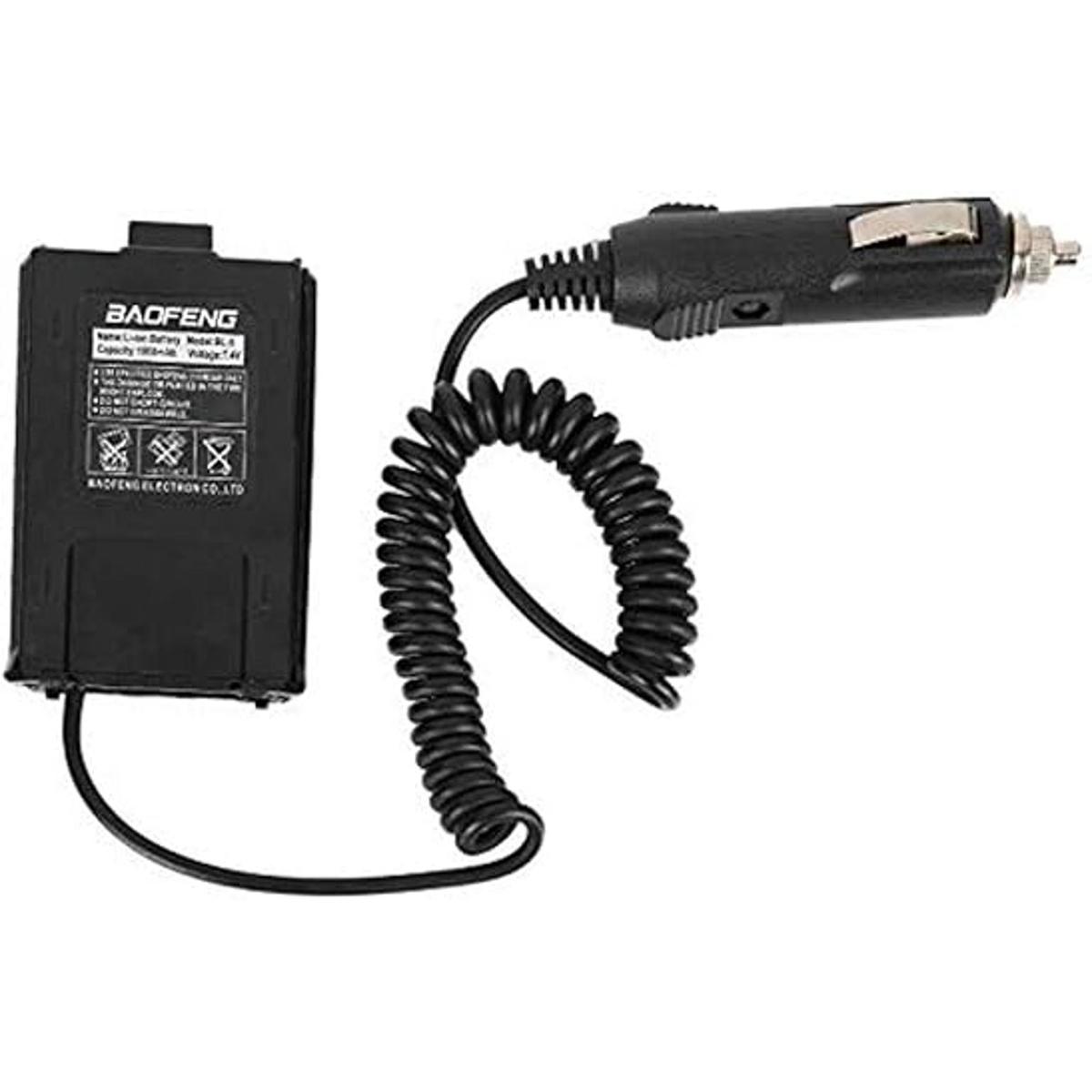 Cargador de automóvil para Baofeng UV5R