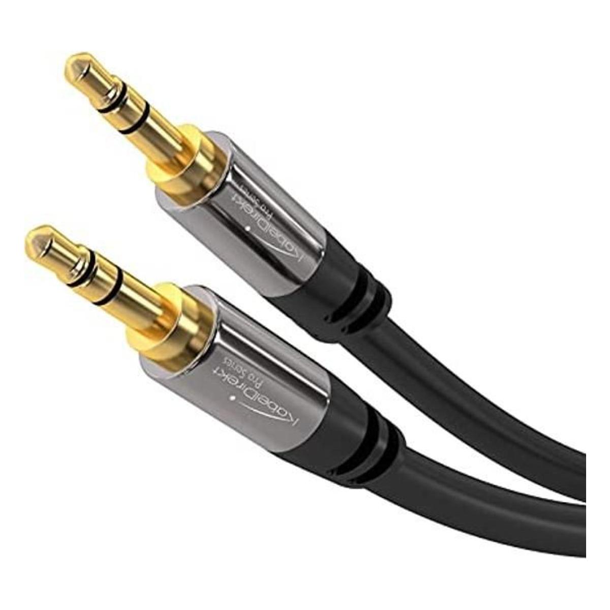 KabelDirekt PRO Series cable de audio estéreo macho