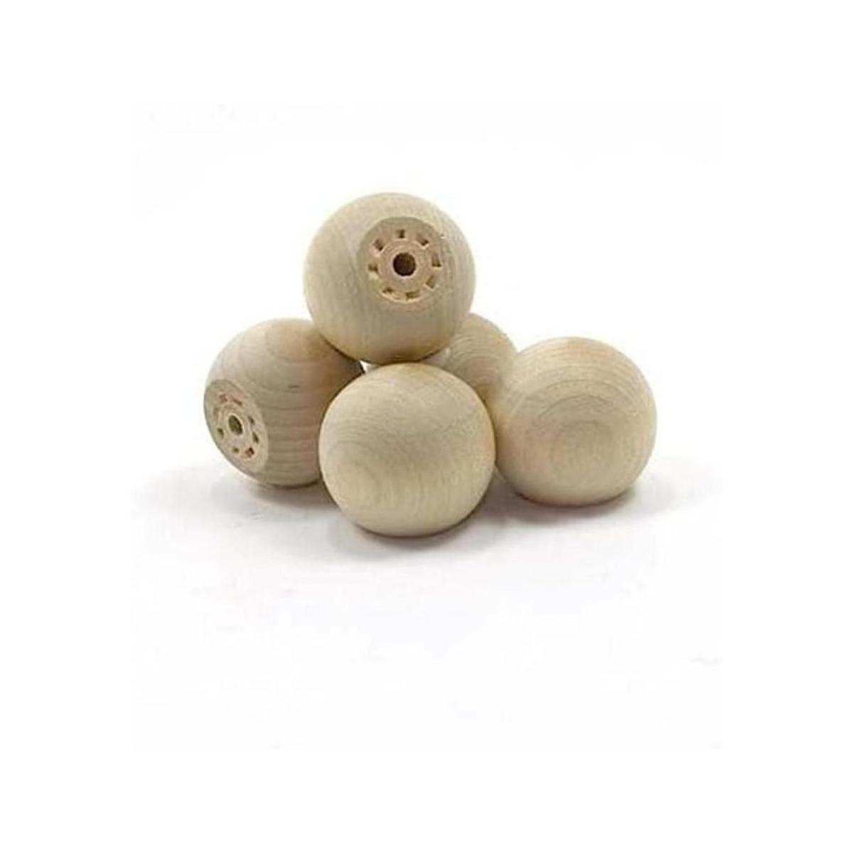 Bola plana de madera