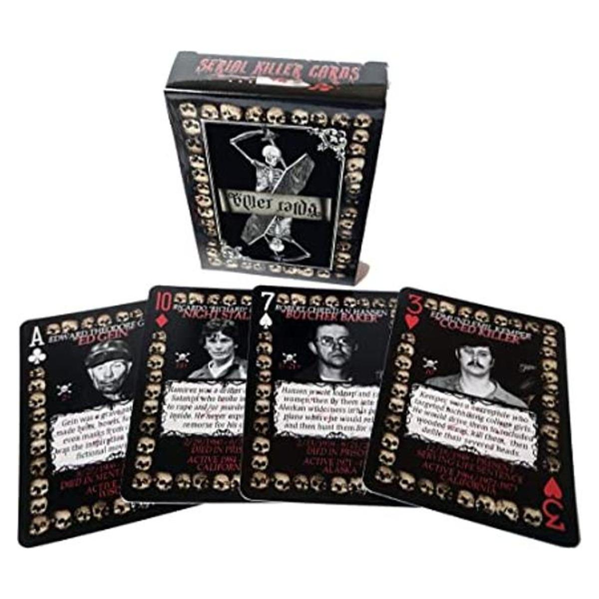 Serial Killer Cards - 54 cartas únicas
