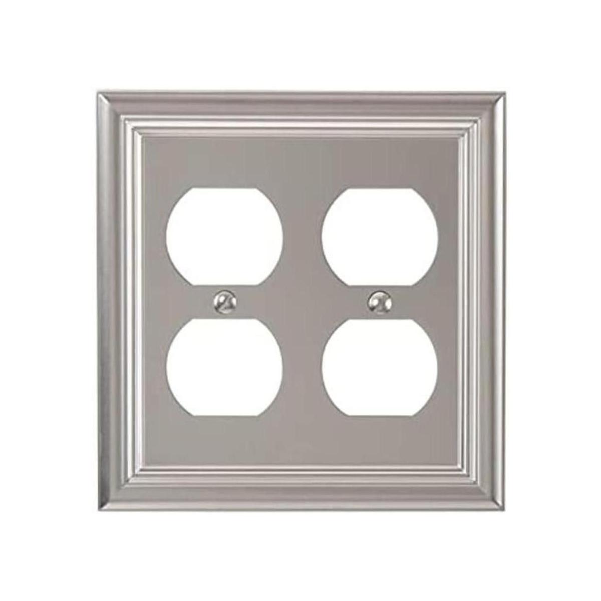 tapacubos de tomacorriente en bronce envejecido