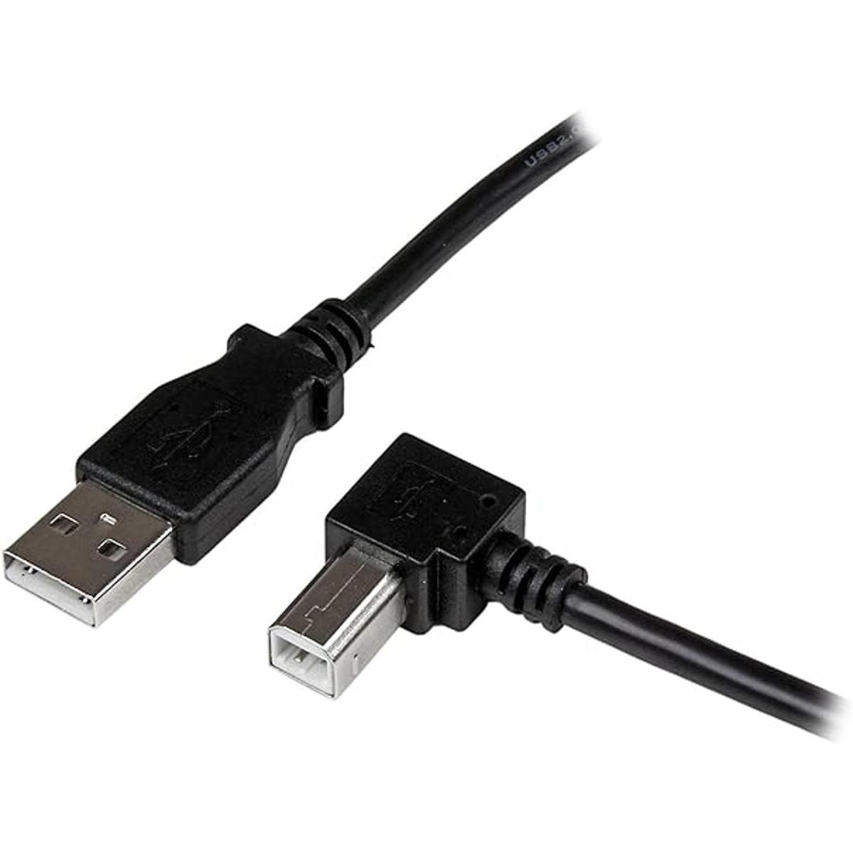 Cable USB 2.0 A a ángulo recto B