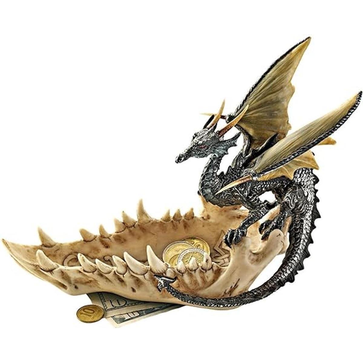Plato de estatua gótica - Dragón