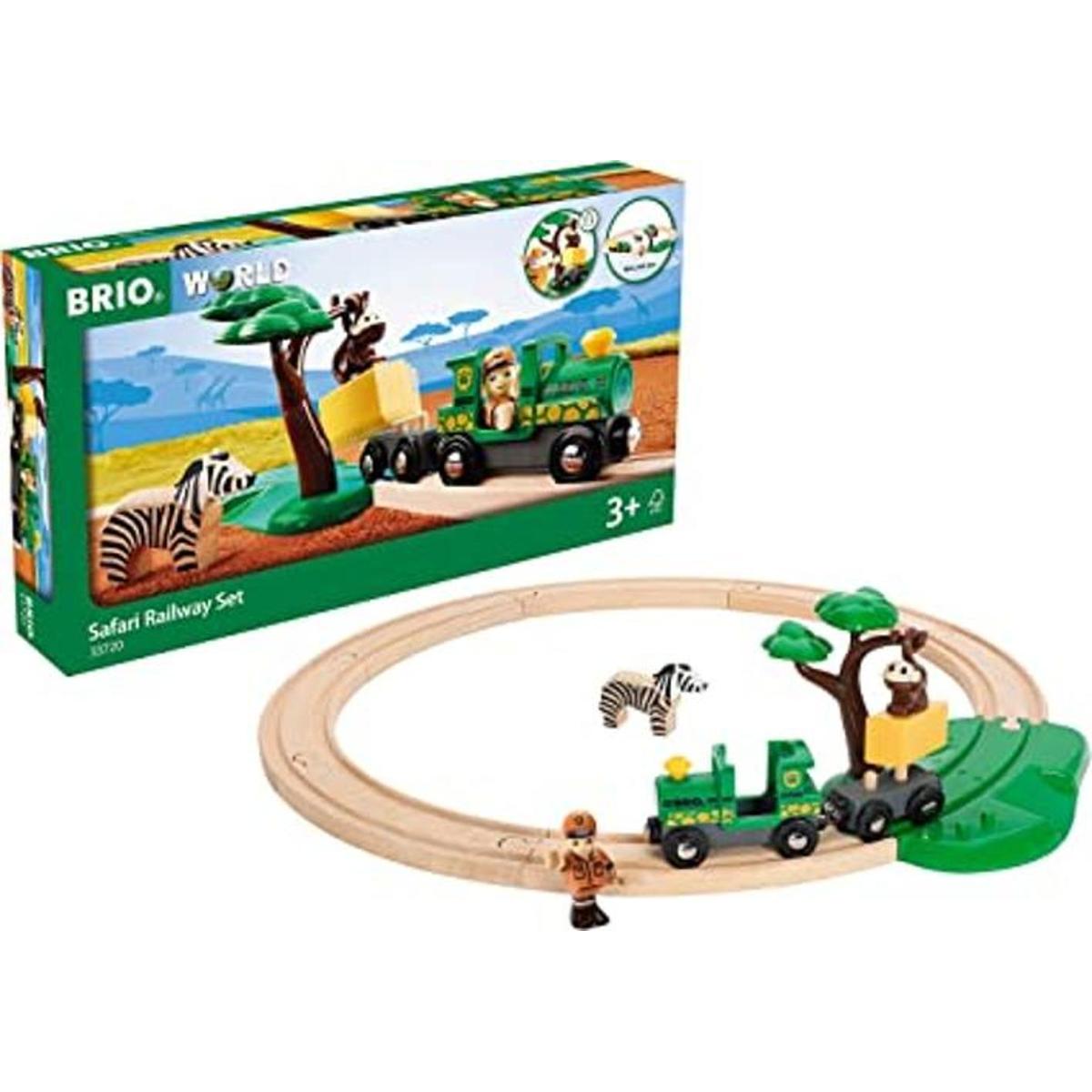 Set de tren safari BRIO
