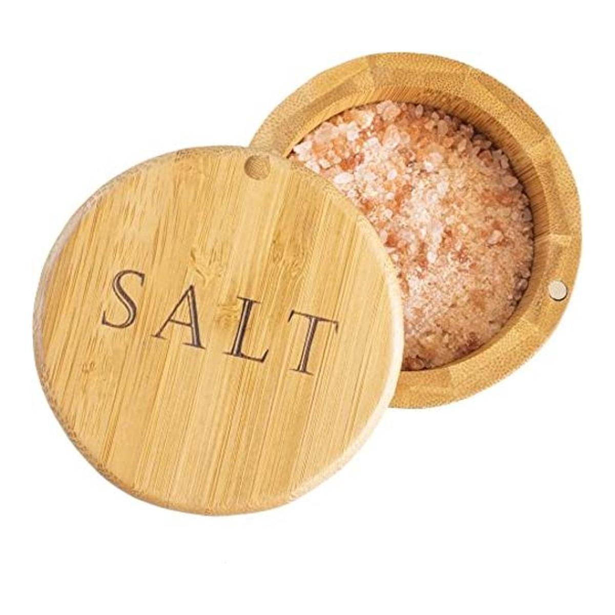 Caja de almacenamiento de bambú