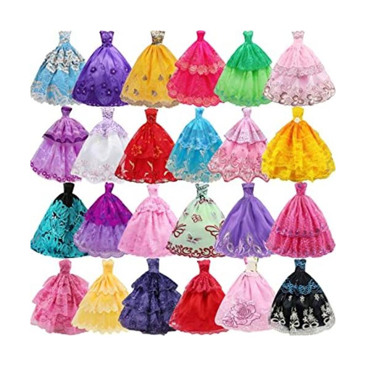vestidos para muñecas Barbie