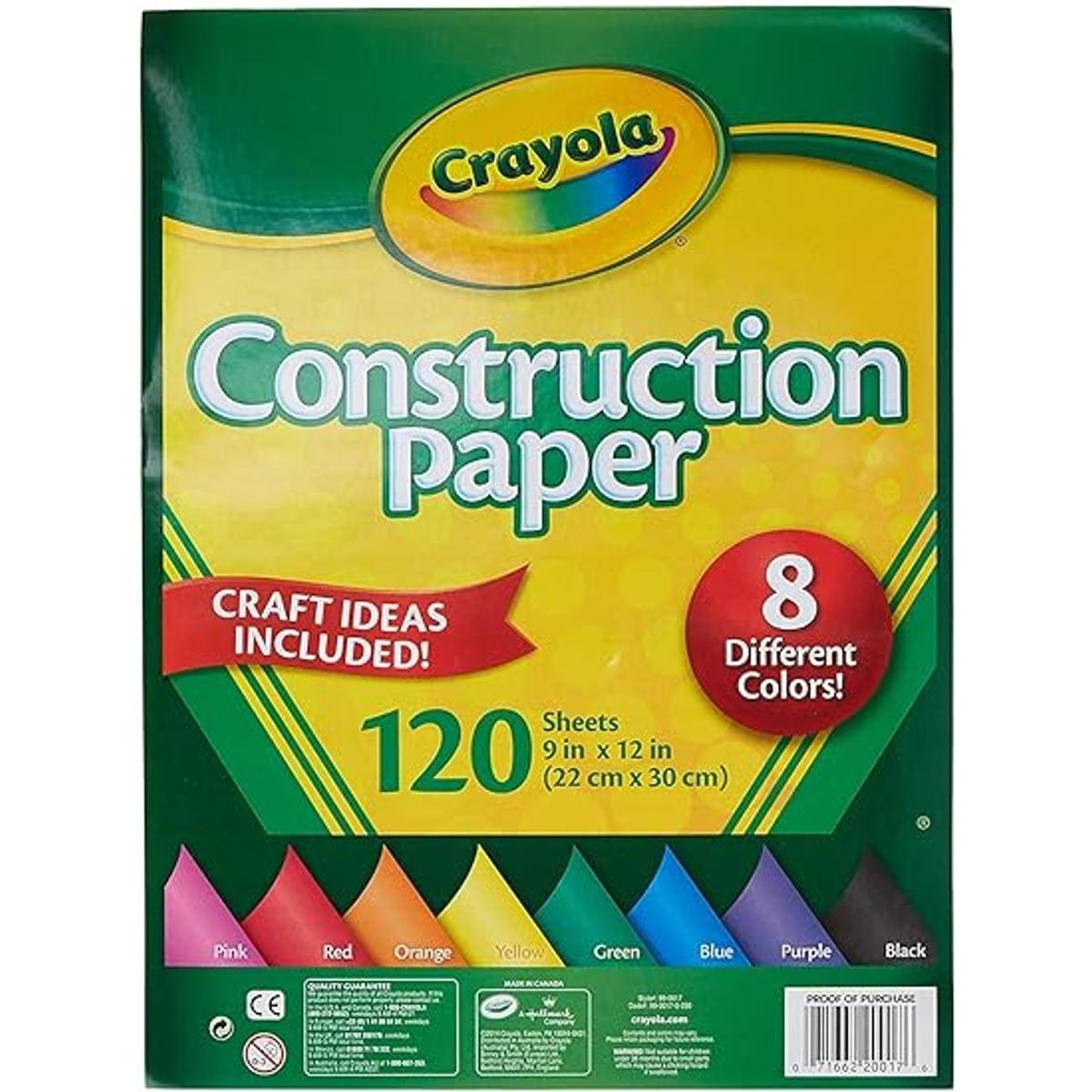 Crayola Papel de construcción