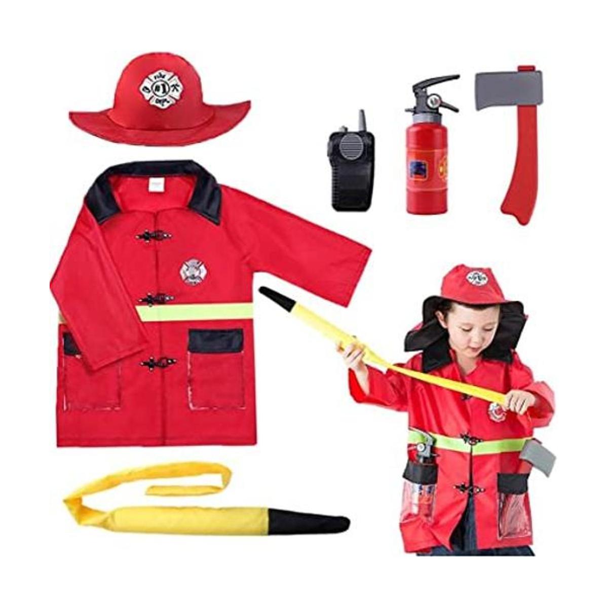 Juego de disfraz de bombero