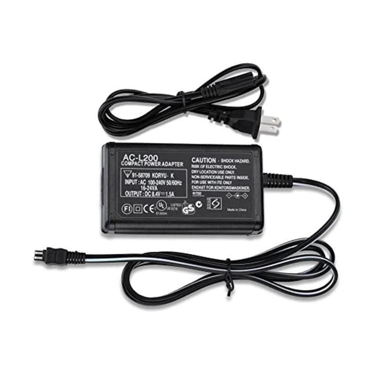 Adaptador de corriente Sony Handycam