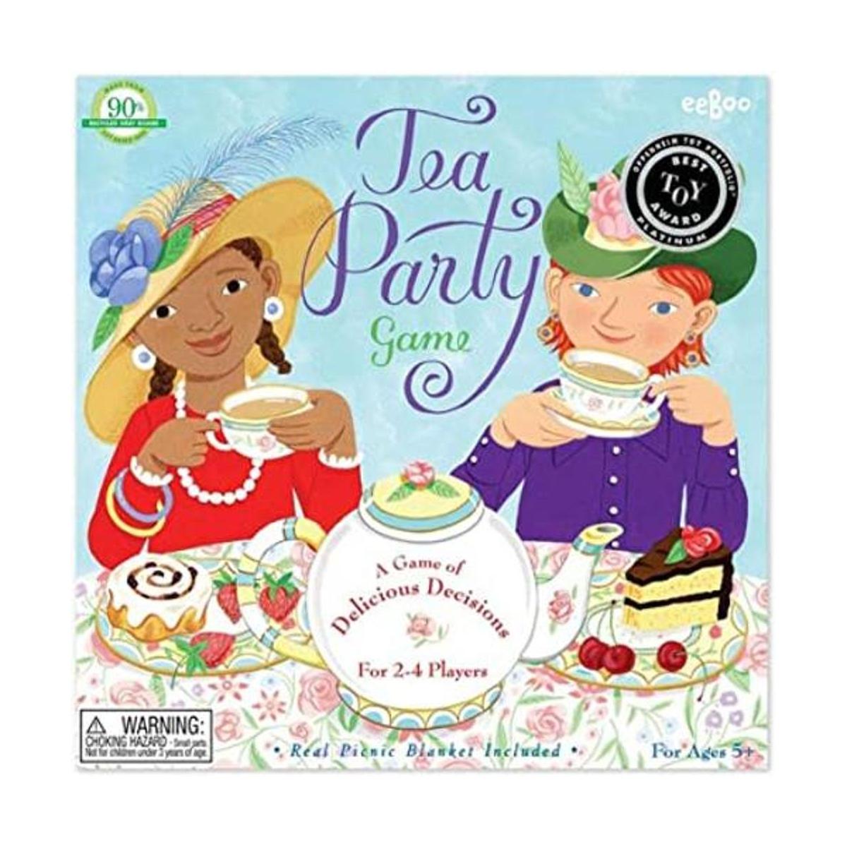 eeBoo Tea Party Spinner Game