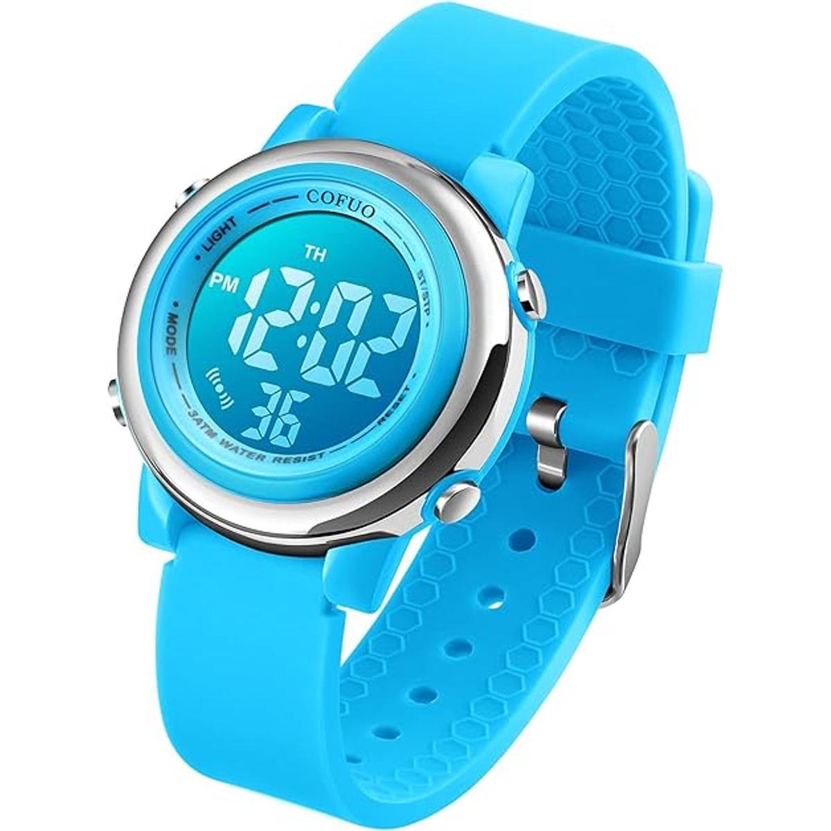 reloj digital deportivo impermeable