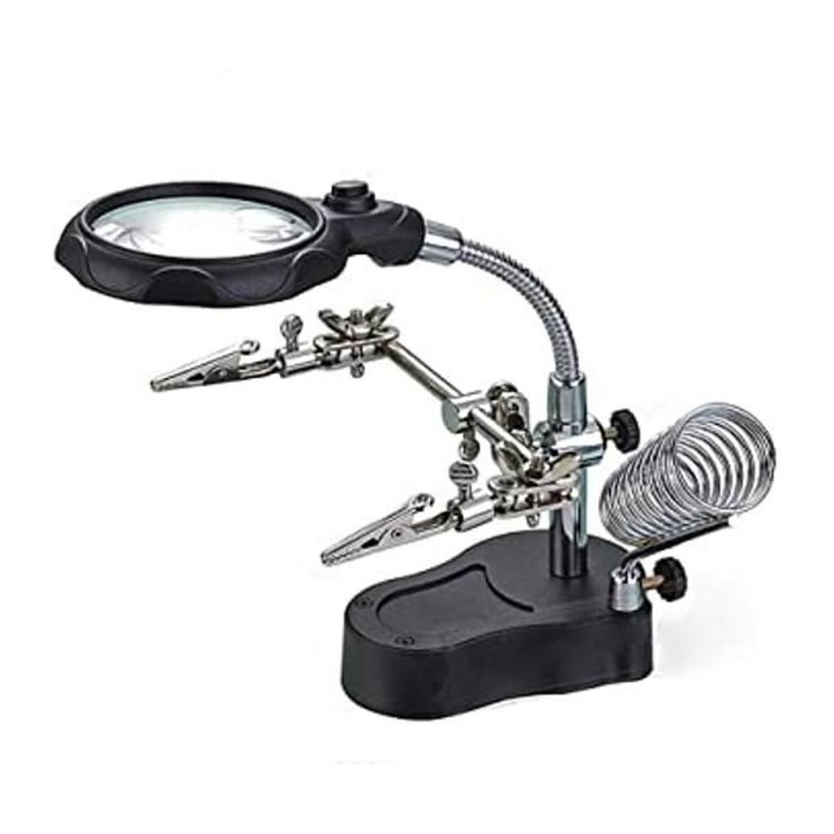 Lupa de soldadura LED