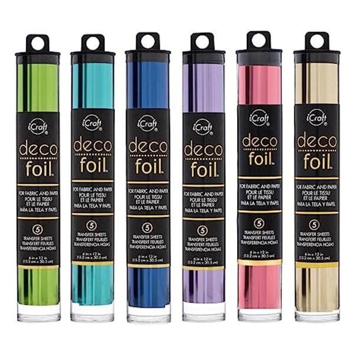 Hojas de transferencia Deco Foil