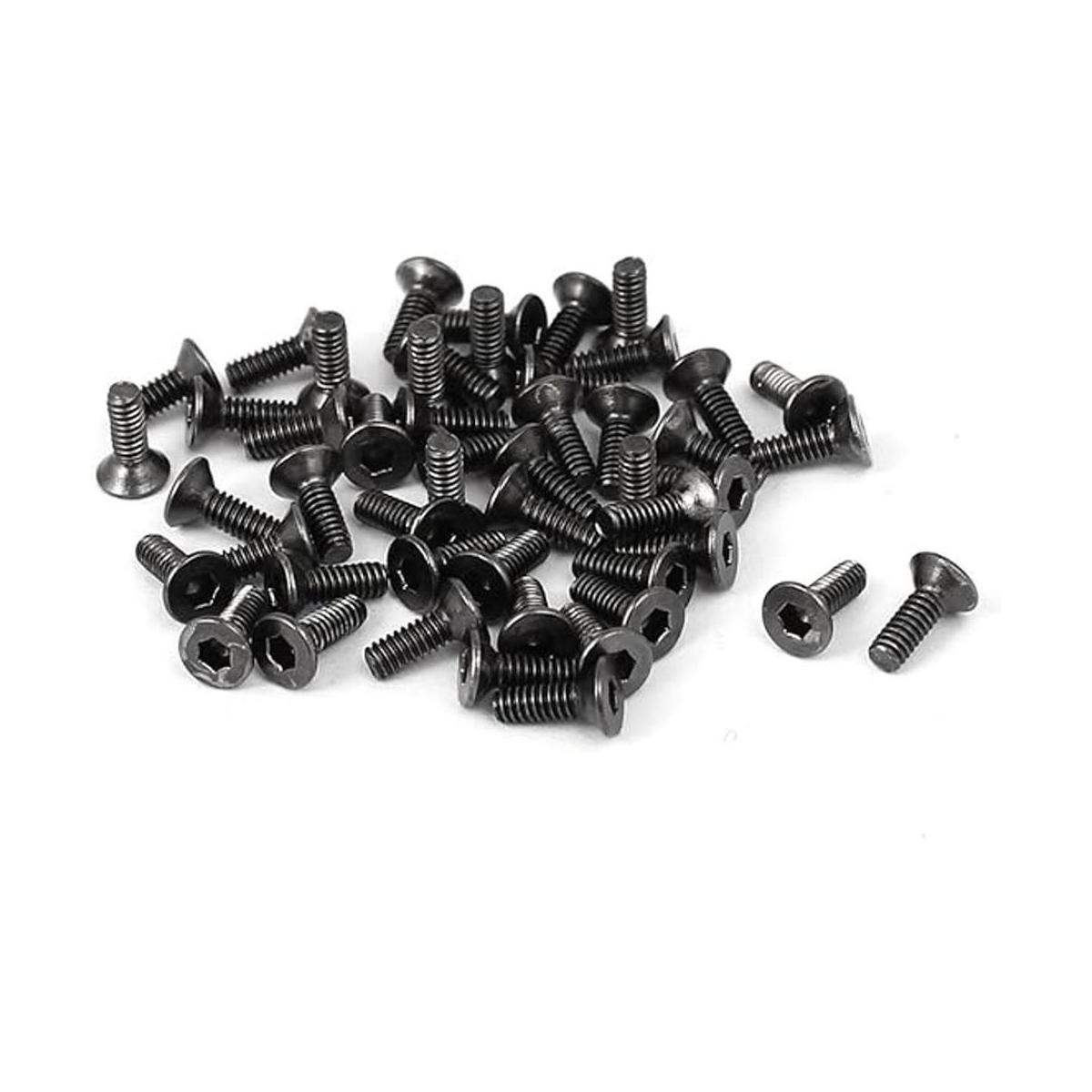 Tornillos de cabeza plana hexagonal