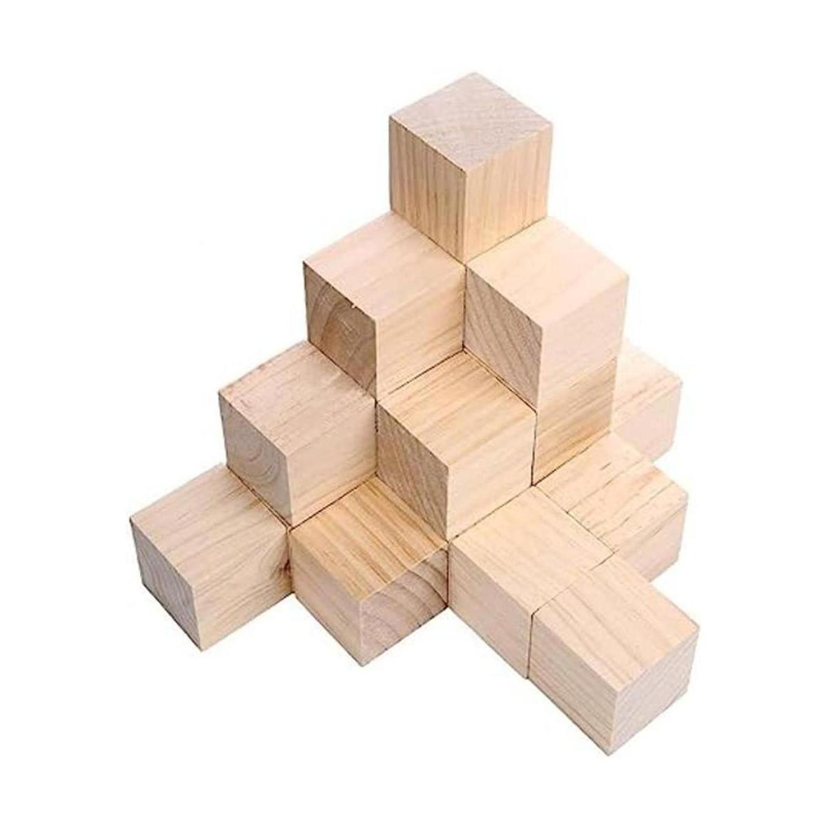 bloques de madera para manualidades