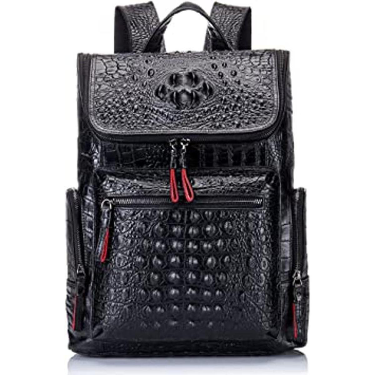 Mochila de cuero para laptop