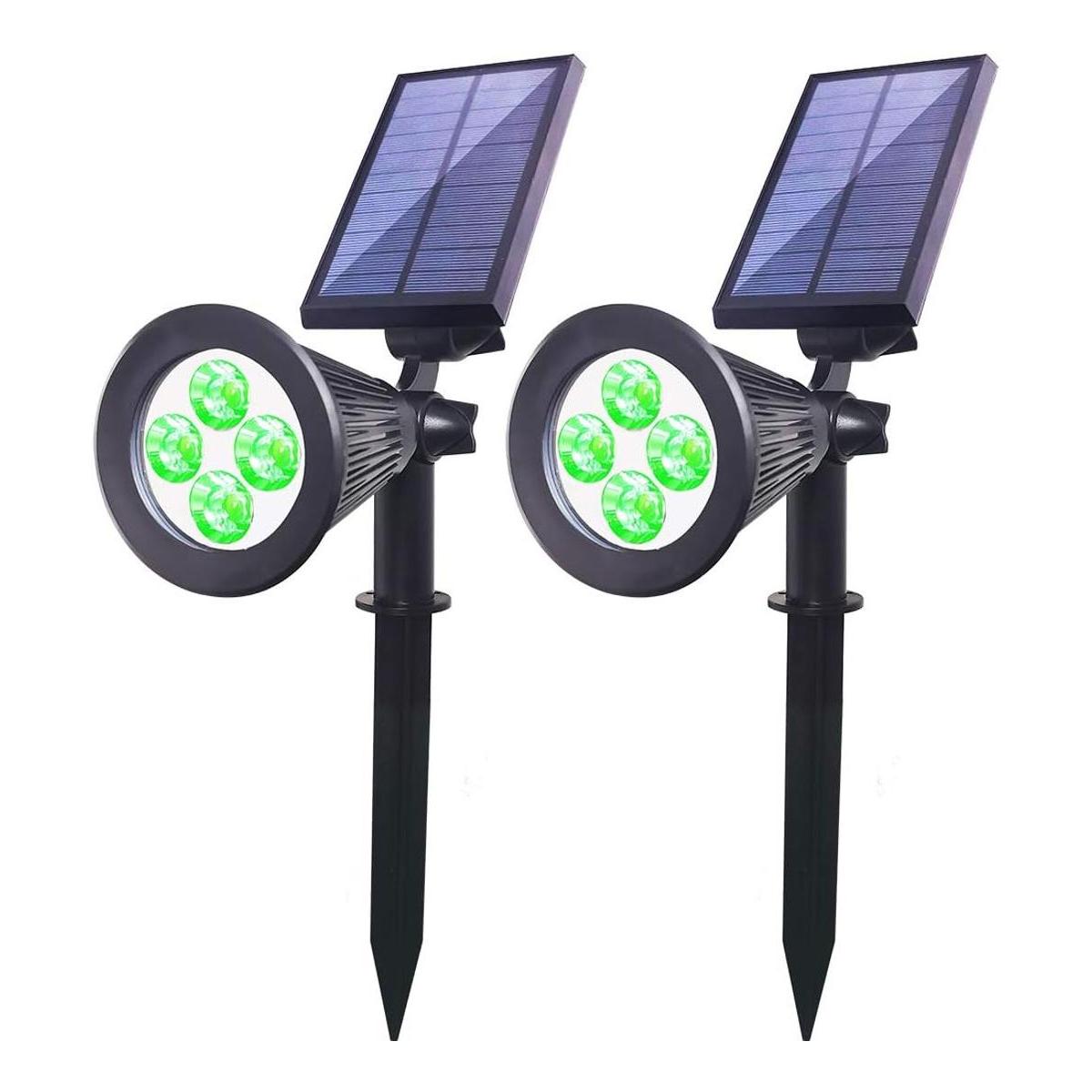 Foco solar verde Clordeal