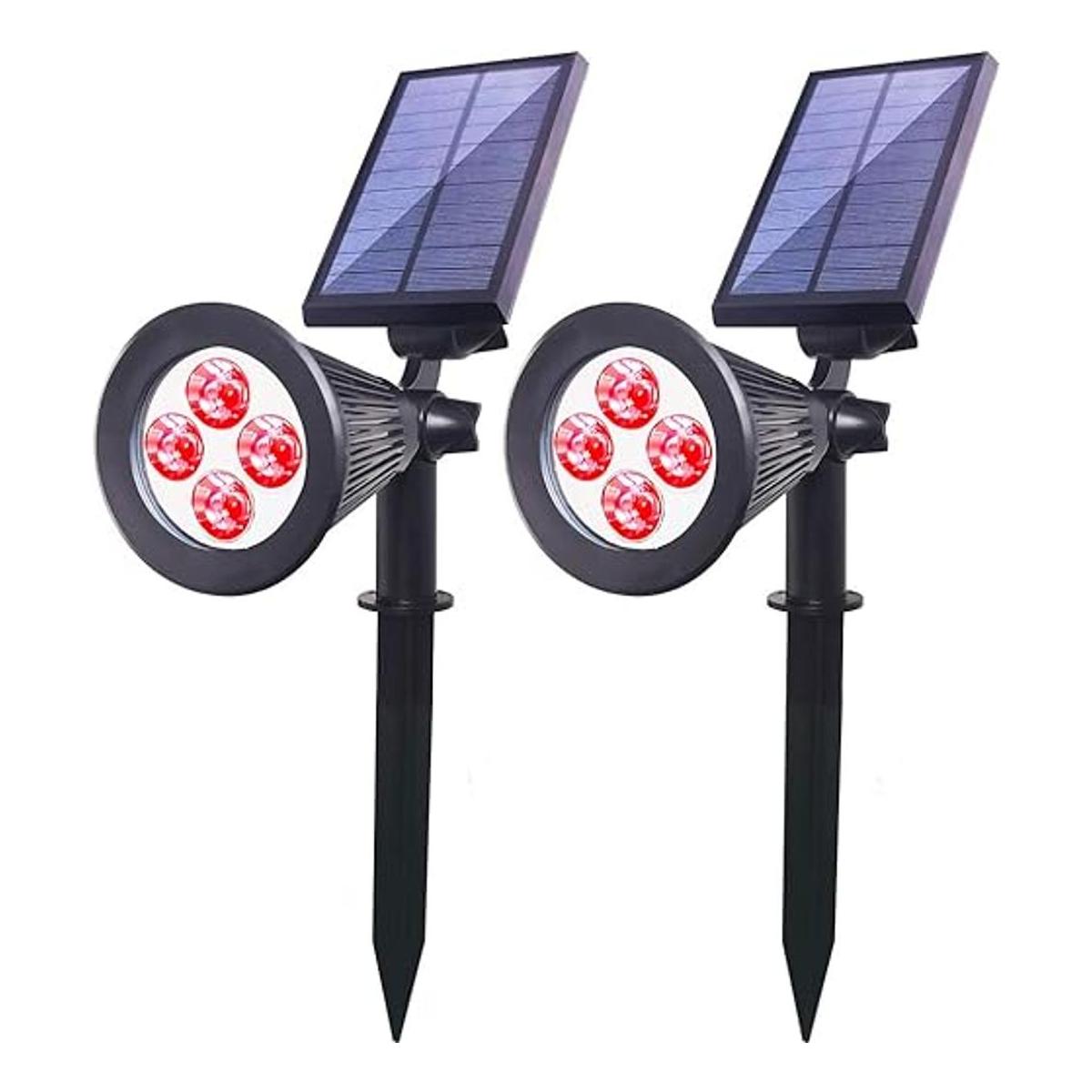 Luces solares para exteriores